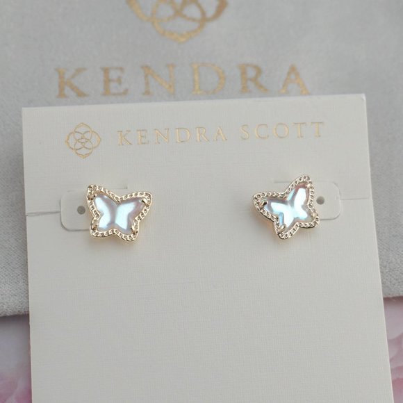 Kendra Scott Jewelry Kendra Scott Lillia Butterfly Gold Stud